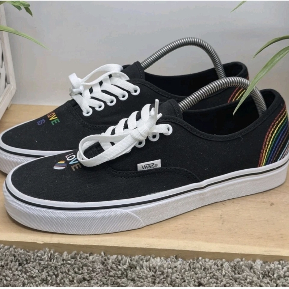 Vans Authentic Pride 2023 Mens Size 9 Skateboard Shoes Comfort Women's 10.5